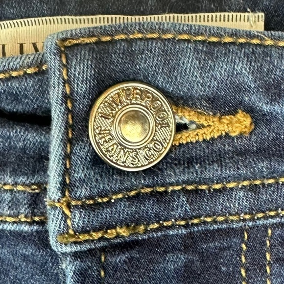 Liverpool Eco Friendly Blue Jeans Size 34W - Picture 5 of 9